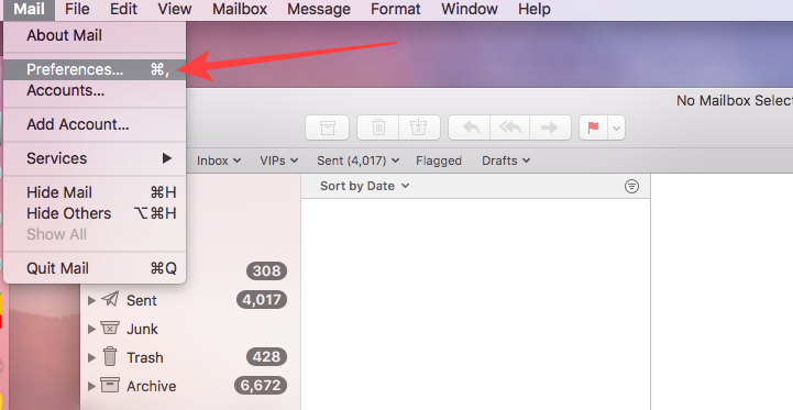 Updating your email preferences
